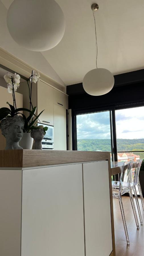 Atico De Diseno Con Terraza En El Centro De Olot Lägenhet Exteriör bild